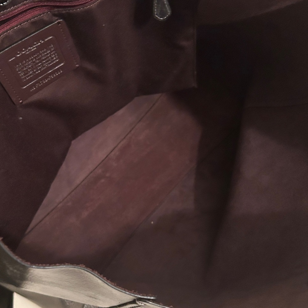 Coach Metallic and Brown Tote Bag - Picture 8 of 9